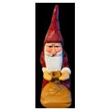 Set of 6 Handcrafted Santa Figurines