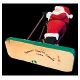 Set of 6 Handcrafted Santa Figurines