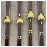 G - Vintage Janoy Cross Country Skis with Sparta Poles