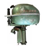 G - Vintage Johnson Seahorse 3 Outboard Motor Model: JW-10