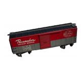 K - Set of 3 Vintage Train Cars Assorted NYC, AT and SF