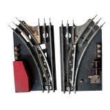 K - Vintage Train Tracks with Electrical Accessories and Signs