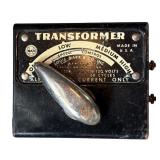 K - Vintage Train Tracks with Electrical Accessories and Signs