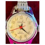 K - Collection of 4 Vintage and Modern Wristwatches, Timex and Caravelle