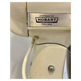 LR - Vintage KitchenAid Hobart Model K45SS Stand Mixer with Attachments and Cookbook