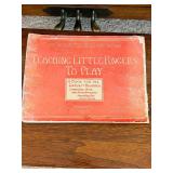 LR - Kohler Console Piano with Bench and Sheet Music Collection