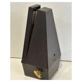 LR - Seth Thomas Conductor Mechanical Metronome Model E500-000 with Cover