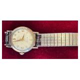 K - Vintage Bulova Self-Winding Wristwatch with Metal Expansion Band