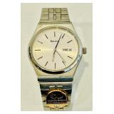 K - Group of 3 Vintage Wristwatches Bulova, Timex, and Turquoise Accented Quartz