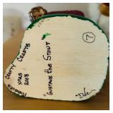 LL - Set of 6 Handcrafted Christmas Figures by Pobbies Crafty Crafts