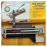 S - Maestro 13 Inch Professional Tile Cutter with Guide and Tungsten Carbide Wheel