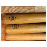 S - Set of 5 Shopsmith Woodturning Lathe Chisels with Wooden Handles