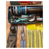 LL - Large Assorted Hand Tool Collection with Woodworking and Repair Tools