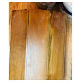 S - Vintage Wooden Artist Paint Box with Assorted Tubes and Storage Drawer