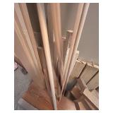 S - Assorted Scrap Lumber and Wood Pieces Collection