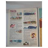 LL - Vintage Disney Pinocchio Story-Puzzle and Mickey Mouse & Donald Duck Gag Book Collection