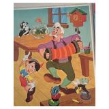 LL - Vintage Disney Pinocchio Story-Puzzle and Mickey Mouse & Donald Duck Gag Book Collection