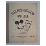 LL - Vintage Disney Pinocchio Story-Puzzle and Mickey Mouse & Donald Duck Gag Book Collection