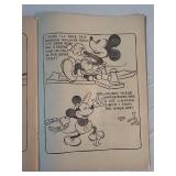 LL - Vintage Disney Pinocchio Story-Puzzle and Mickey Mouse & Donald Duck Gag Book Collection
