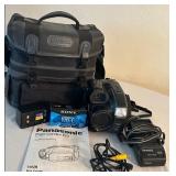 LL - Panasonic PV-D406 Camcorder Bundle with Bag, Charger, VHS-C Tape and Manual