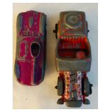 LL - Vintage Diecast Toy Vehicles Lot Including Phillips 66 Tanker and Train Cars