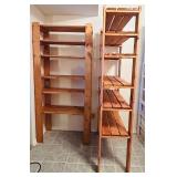 LL - Wood Storage Shelving Units with Removable Bin