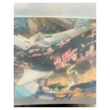 LL - Large Collection of Assorted Fabric and Craft Sewing Material