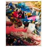 LL - Large Collection of Assorted Fabric and Craft Sewing Material