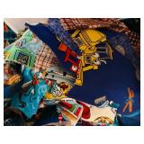 LL - Large Collection of Assorted Fabric and Craft Sewing Material