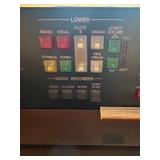 LL - Lowrey Console Electric Organ with Bench and Pedals