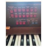 LL - Lowrey Console Electric Organ with Bench and Pedals