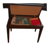 LL - Lowrey Console Electric Organ with Bench and Pedals