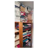 LL - Large Lot of Assorted Fabric and Sewing Supplies