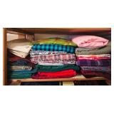 LL - Large Lot of Assorted Fabric and Sewing Supplies