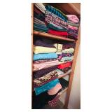 LL - Large Lot of Assorted Fabric and Sewing Supplies