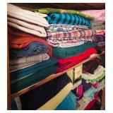 LL - Large Lot of Assorted Fabric and Sewing Supplies