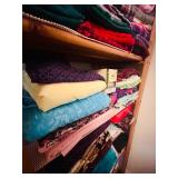 LL - Large Lot of Assorted Fabric and Sewing Supplies