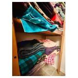 LL - Large Lot of Assorted Fabric and Sewing Supplies