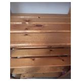 LL - Pair of Wooden Shelving Units
