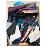 LL - Box of Mixed Fabric Yardage and Remnants