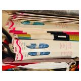 LL - Large Collection of Vintage Sewing Notions, Thread, Buttons, Fabric, and Accessories