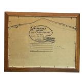 LL - Original Pearl Charlson Signed Landscape Oil Painting on Grumbacher Canvas Panel, Framed