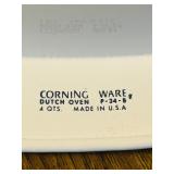 LL - Corning Ware Blue Cornflower Casserole Dish Set with Glass Lids