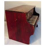 LL - Vintage Collection: Schoenhut Toy Piano, Canasta Card Set, Book, and Wooden Yo-Yo