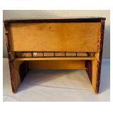 LL - Vintage Collection: Schoenhut Toy Piano, Canasta Card Set, Book, and Wooden Yo-Yo