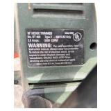 G - Toro Ultra Blower Vac, Toro Corded String Trimmer, and Black & Decker 18in Hedge Trimmer Set