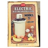 G - RCW Model 71 Electric Ice Cream Freezer 4 Quart