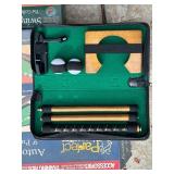 G - Golf Practice Set with 9 Ft Automatic Putting System and Swing Groover Trainer