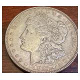 Pair of 1921 Morgan Silver Dollars US Coins