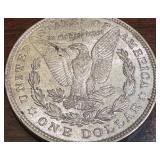 Pair of 1921 Morgan Silver Dollars US Coins